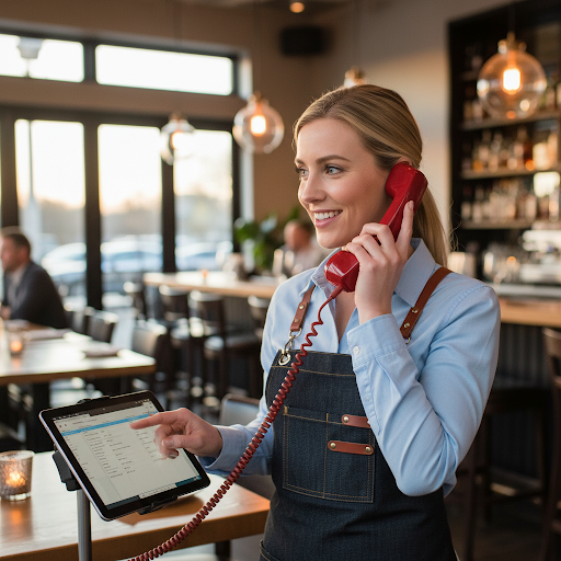 Smartphone display showing an active AI voice assistant interface